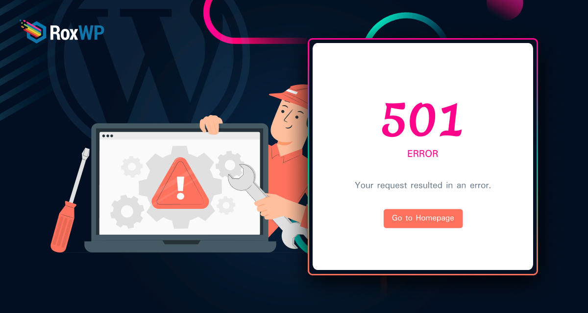 How to fix 501 Not Implemented error in WordPress